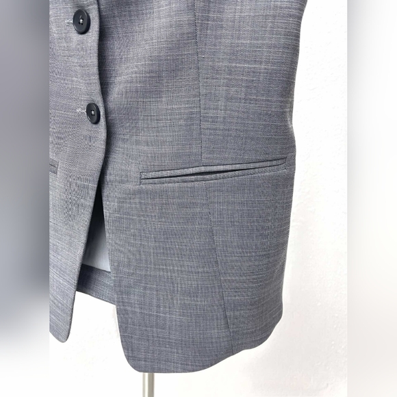 Shona Joy asher tailored top - smoke grey - Picture 7 of 12